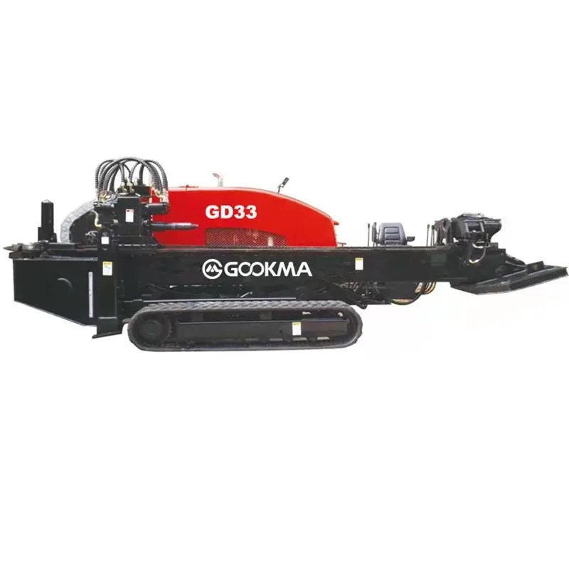 10TON Horizontal directional drilling rig underground pipe laying