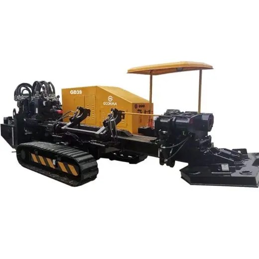 10TON Horizontal directional drilling rig underground pipe laying