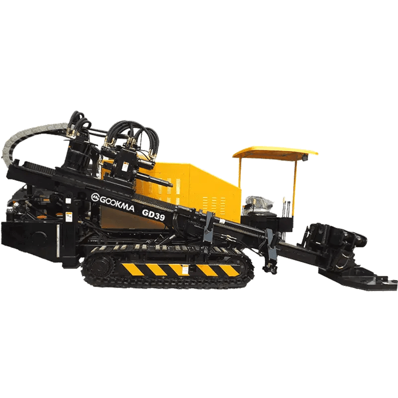 10TON Horizontal directional drilling rig underground pipe laying