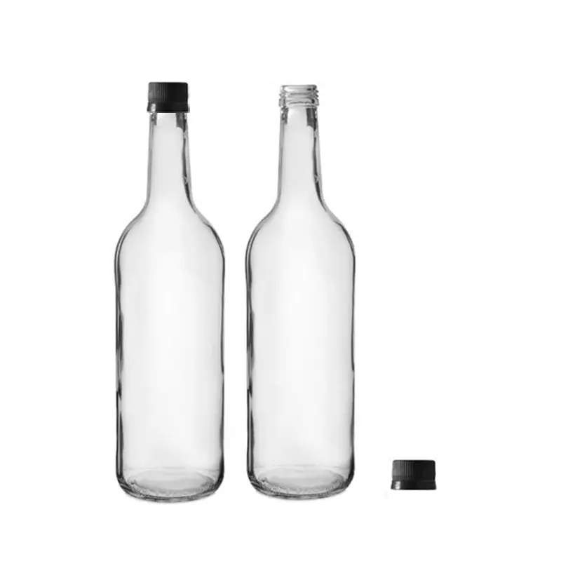 Wholesale 500ml Clear Glass Olive Oil Bottle & MCA Screw Cap