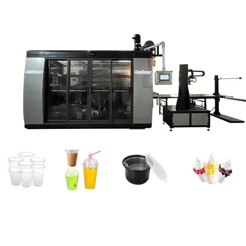 China Full Servo Plastic Cup Making Machine GTMSMART factory and
