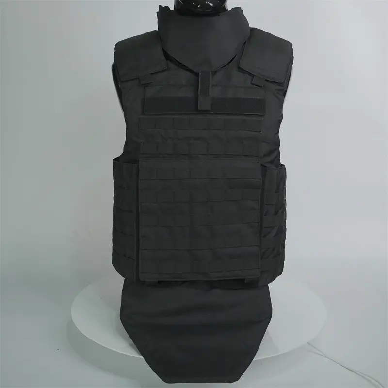China Chinese Professional Bullet Vest FDY15 Black full body protection ballistic vest