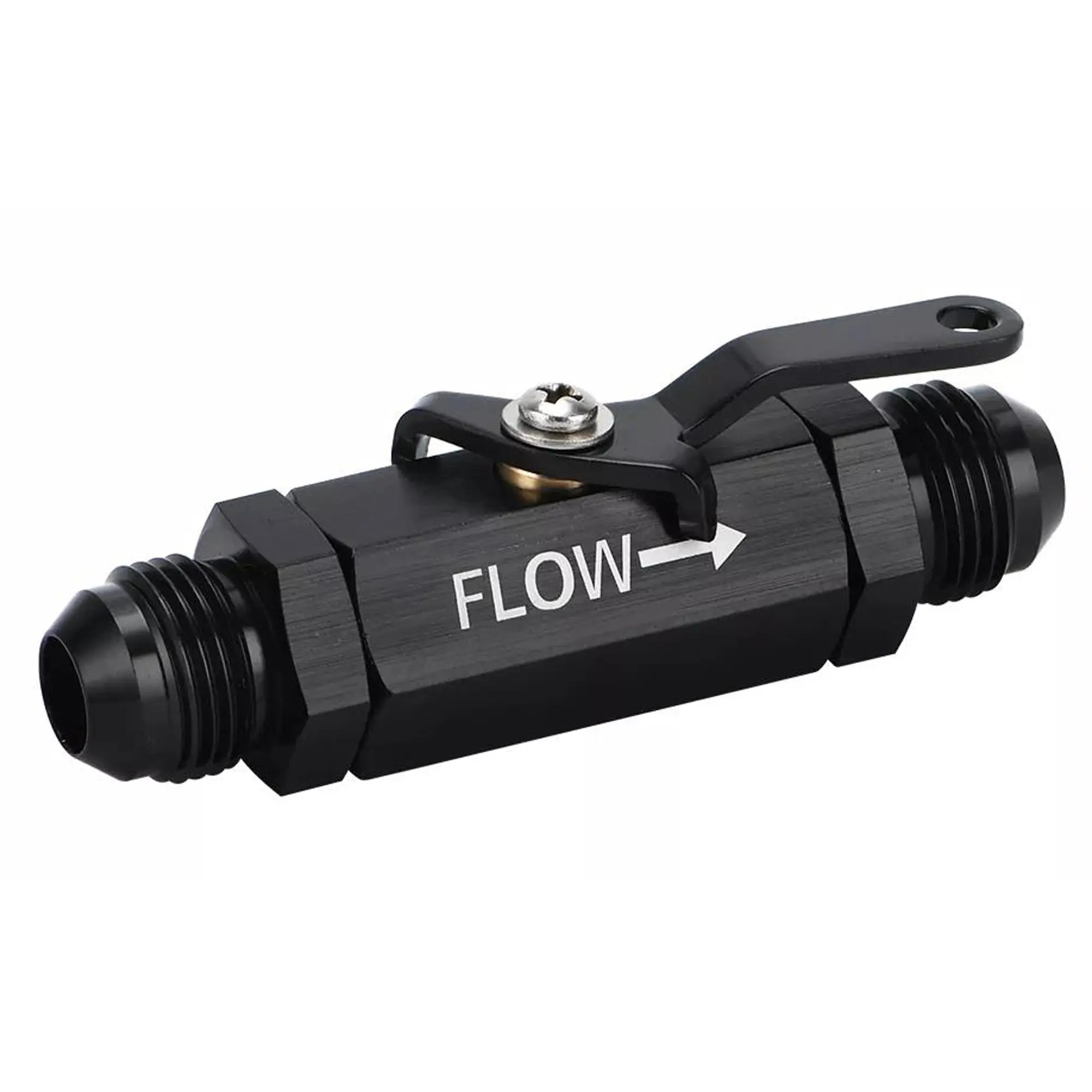 China HaoFa Aluminum One Way Shut Off Valve for Oil Hose Fuel Line