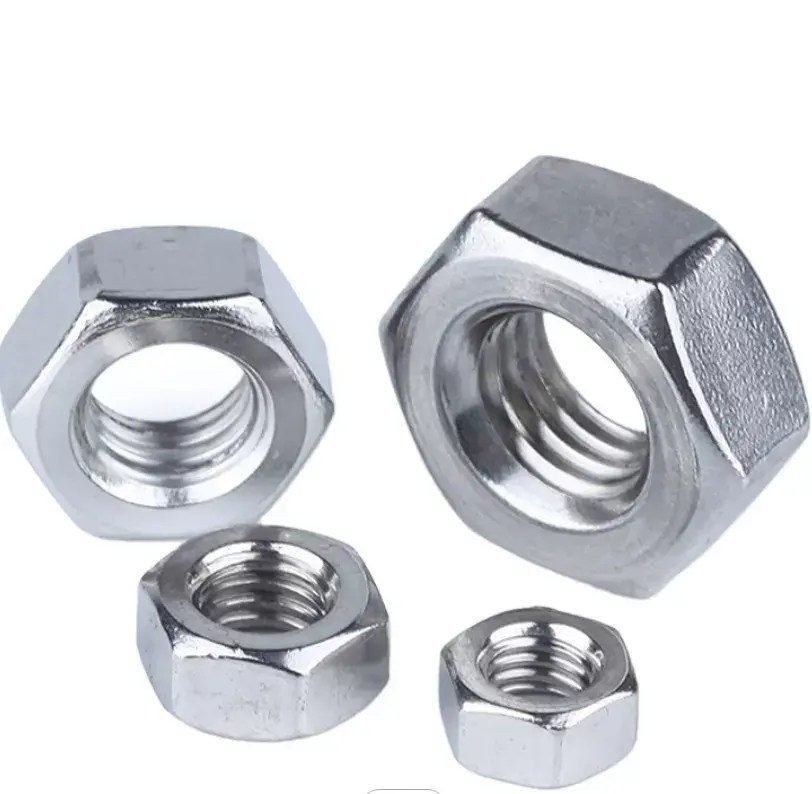 China Heavy hex head coupling nuts din 934 hot dip galvanized stainless