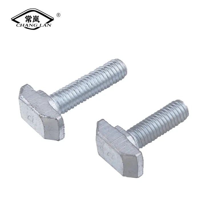 China Square Head Bolt Square Head Fasteners Connecting T Slot Bolt 8.8 THead Bolt Screw