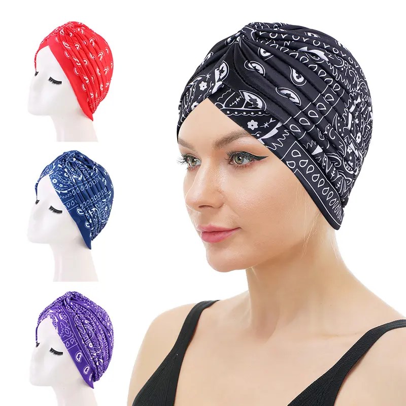 Wholesale Best african turbans Factories Satin lined knot turban head