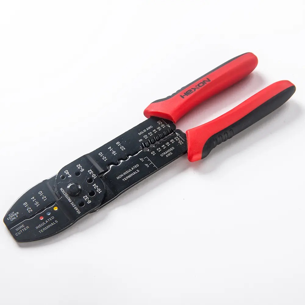 China 9 Inch Electrician Wire Crimping And Stripping Plier Used As Wire