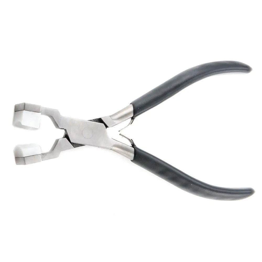 China Wire Ring Forming Bending Jewelry Making Pliers With Nylon Jaws