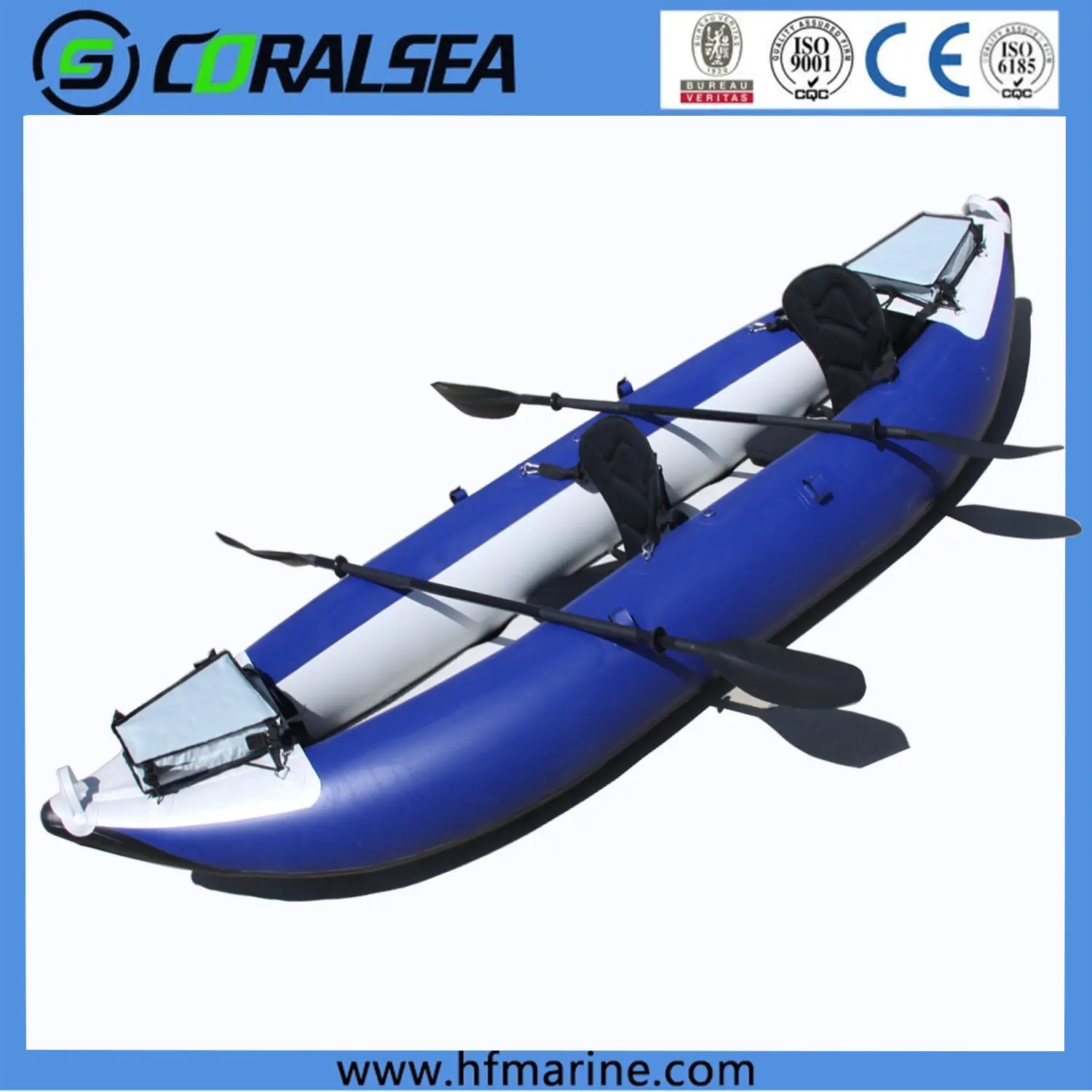 Wholesale Inflatable Rescue Boat Factory Tandem inflatable fishing
