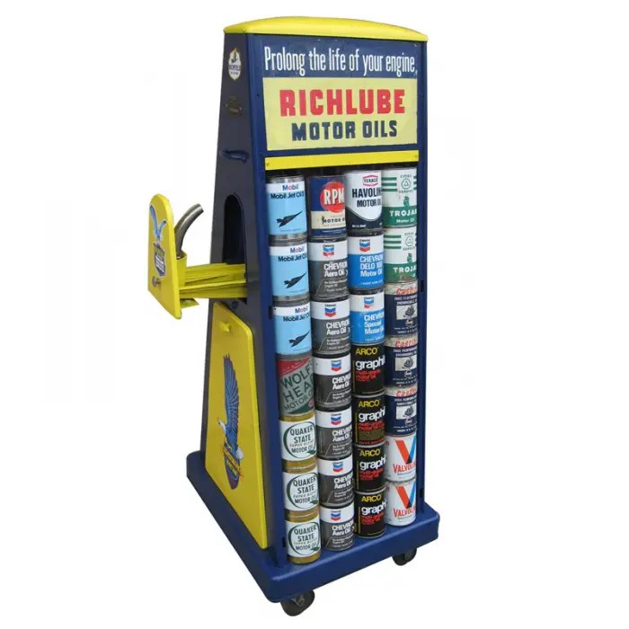 China Motor Oil Display Rack Manufacturer and Supplier, Factory HICON