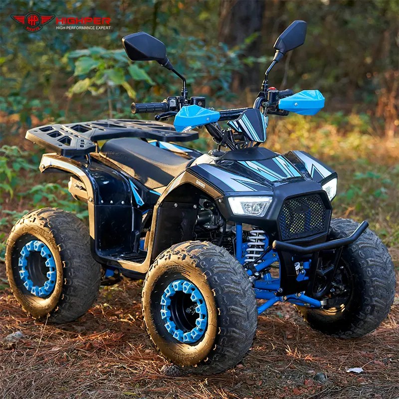 China 110cc 4 Stroke Gas Powered Kids ATV Quad Bike Manufacturer and Exporter Highper