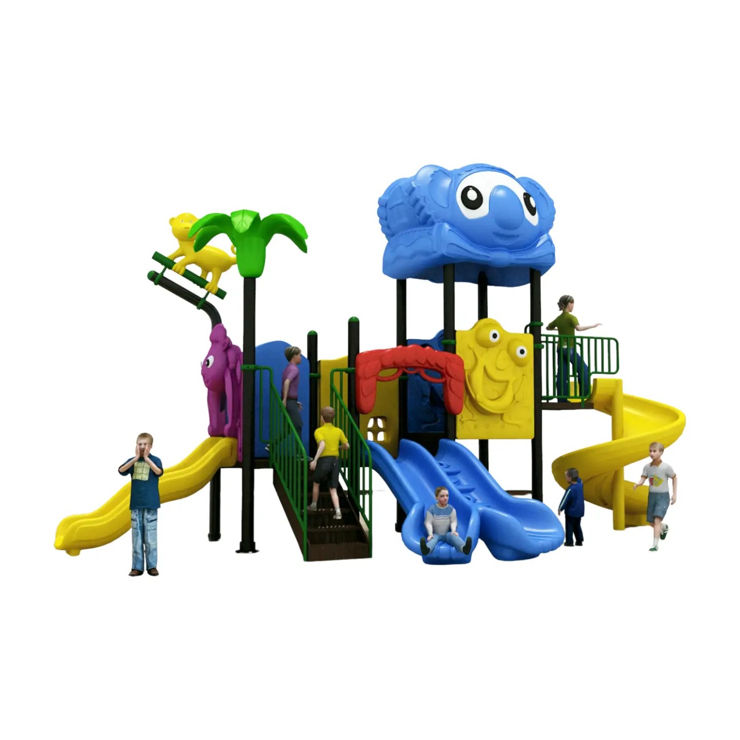 Wholesale Children slide playground Theme park amusement equipment Play