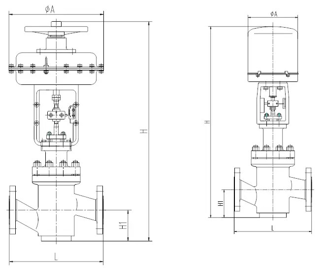 China High definition Pneumatic Control Valve Smc fluorine Lined