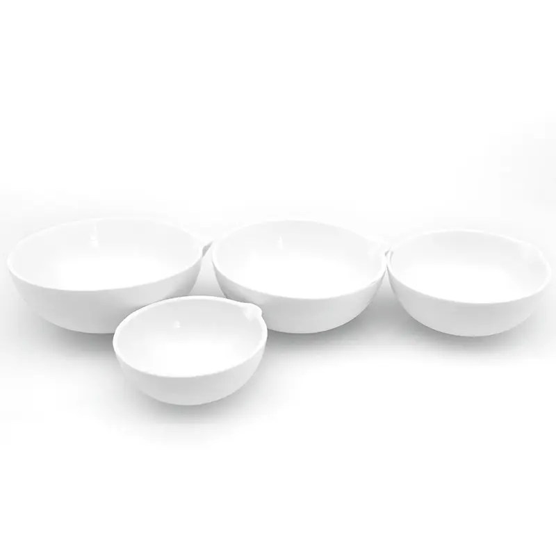 China wholesale Lab use Glazed Porcelain Evaporating Basin dish