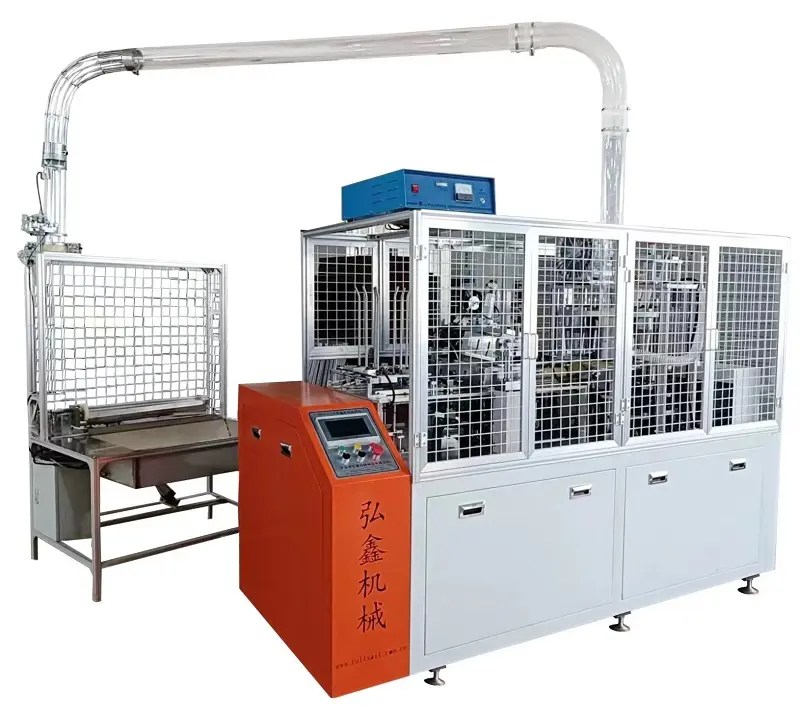 China Automatic PLC Single Tray Paper Cup Machine Manufacturer and