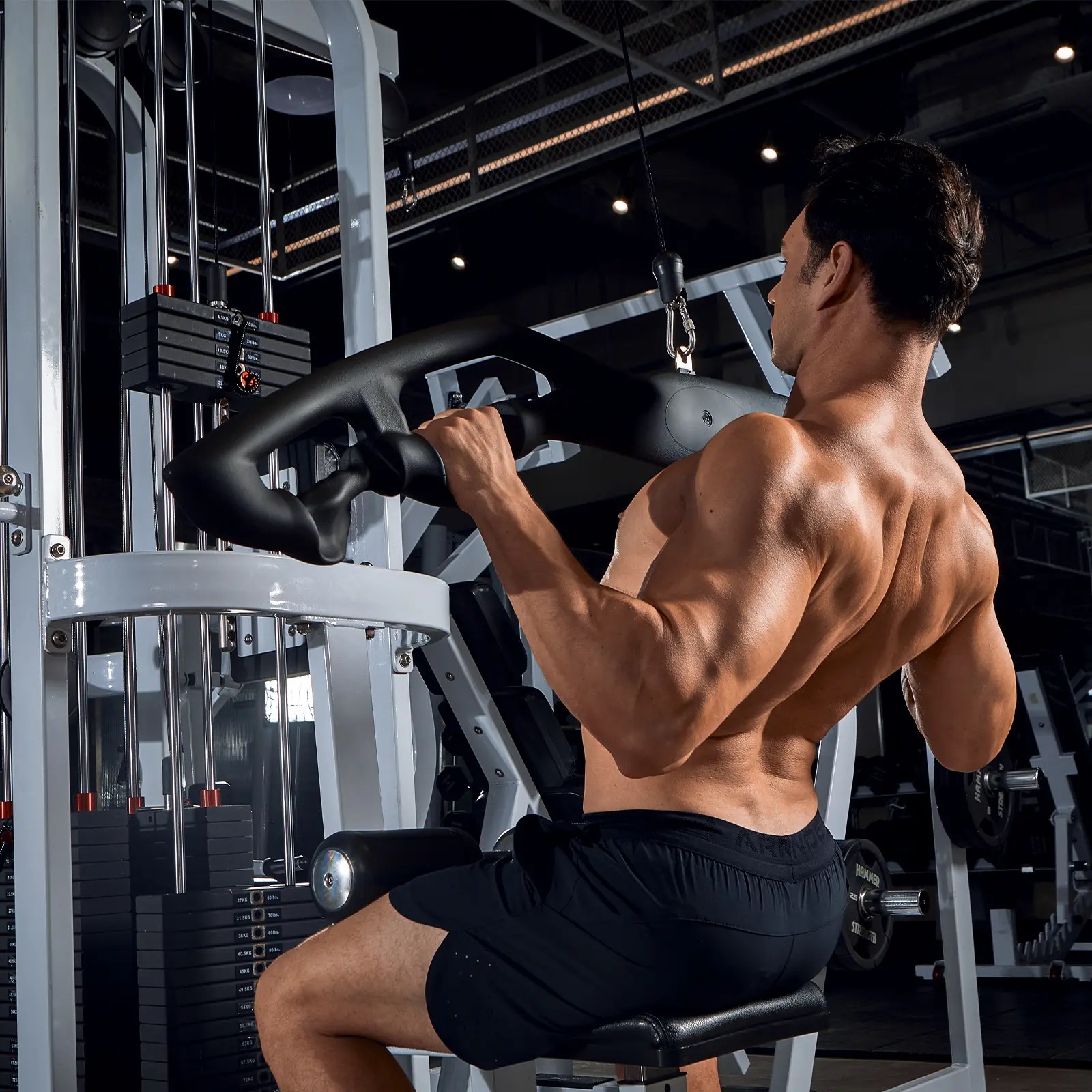 Best Fitness Dual Pull Down Grips manufacturers and suppliers Shouxi