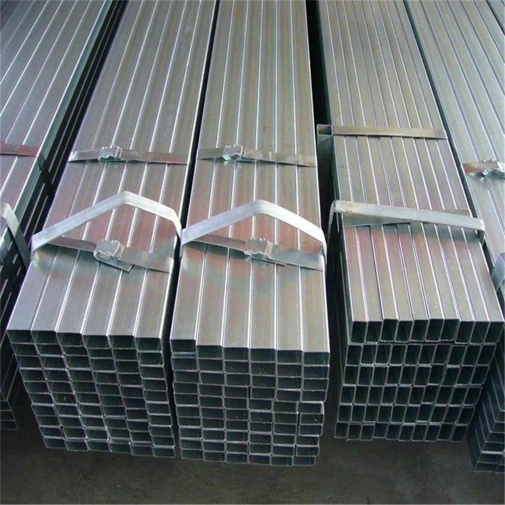 China China Mild Steel Tube Suppliers Pre Galvanized Hollow Section