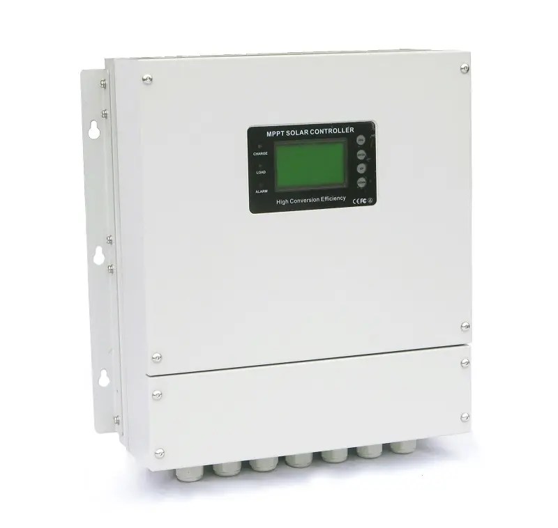 Outdoor High Power MPPT Solar Charge Controller, compact design