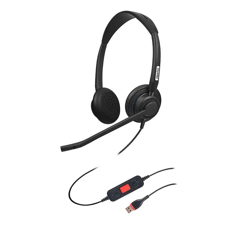 China Dual Ear AI Noise Cancelling Headset factory and suppliers Inbertec