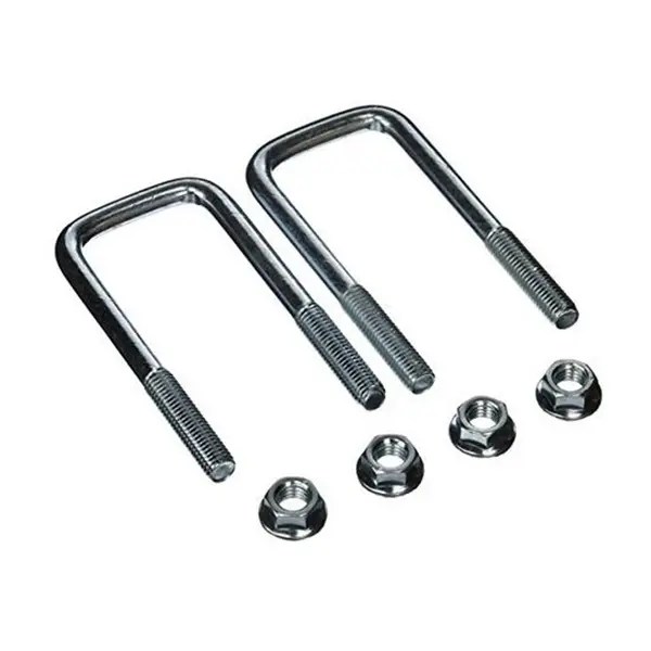 China Top Quality U Bolt Screw Square shape 40Cr steel u bolt with