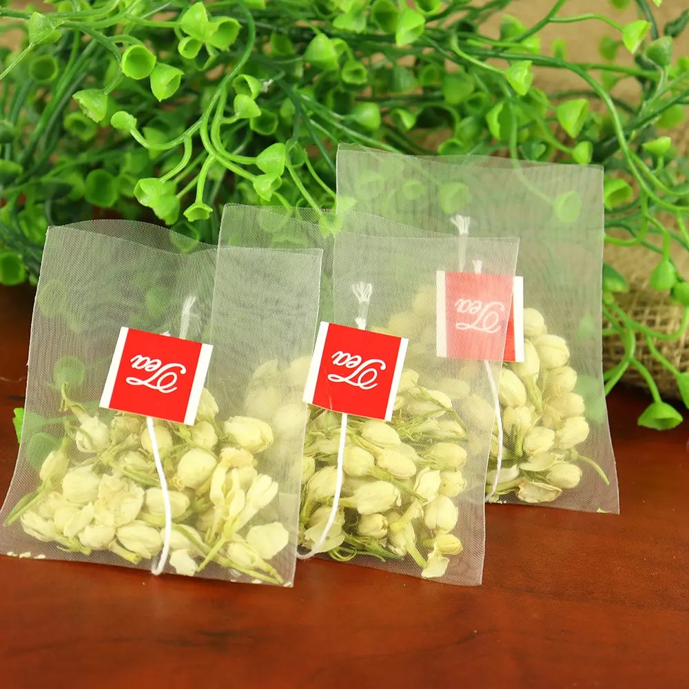 China Wholesale Price Small Empty Tea Bags PLA Corn Fiber Tea bag