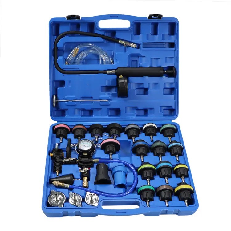 High Quality 28pc Cooling System Pressure Tester & Vacuum Purge Master