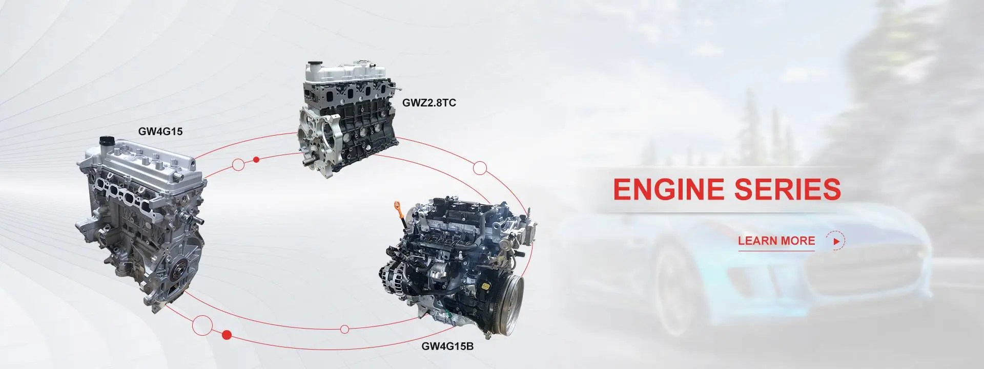 Great Wall Auto Parts, Car Exterior Parts, Great Wall Engine Kit Johnfu
