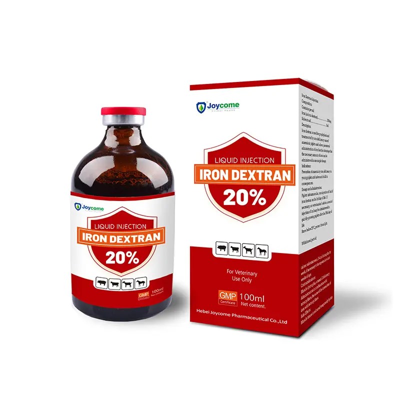 China Iron Dextran Injection 20 for Animals Treat IronDeficiency