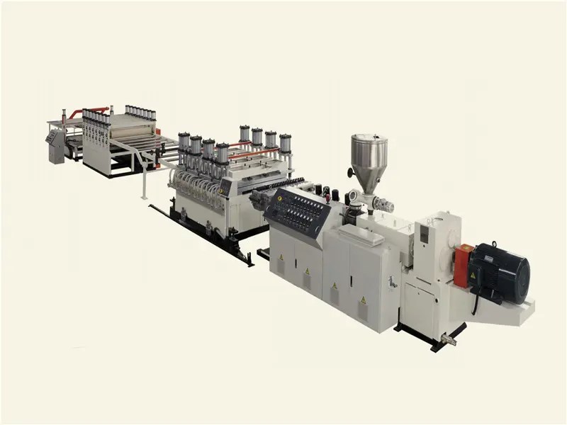 China PVC Extrusion Machine Pvc Foam Board Extrusion Line Manufacturer