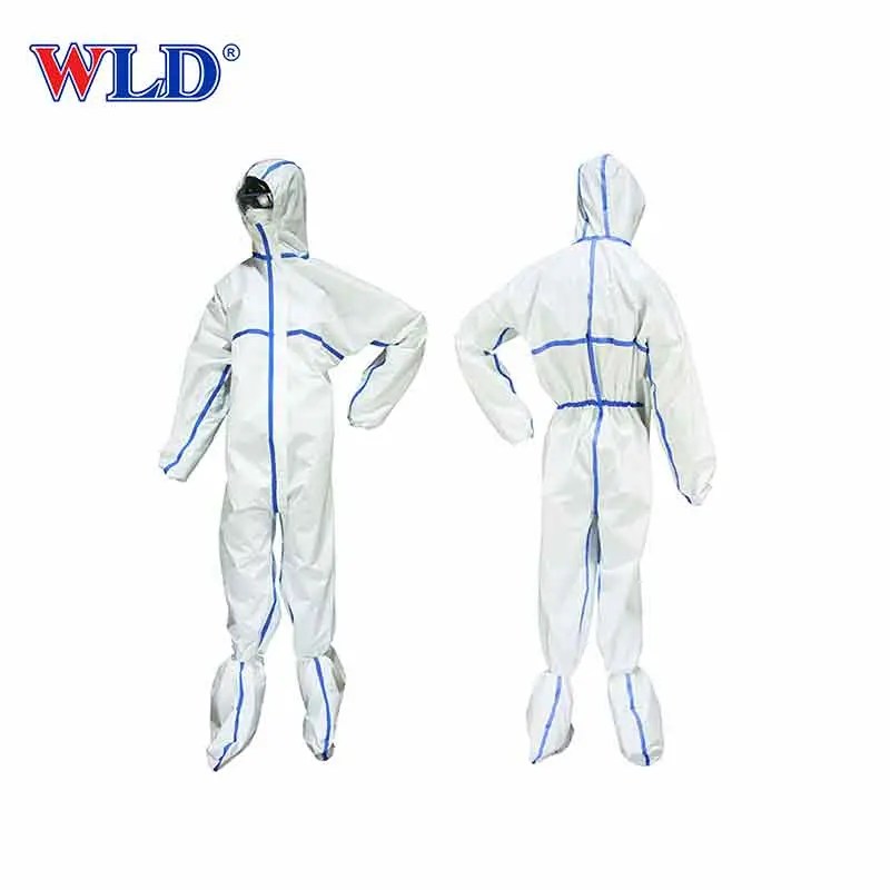 OEM High definition Scrub Suits For Doctors And Nurses Coverall WLD