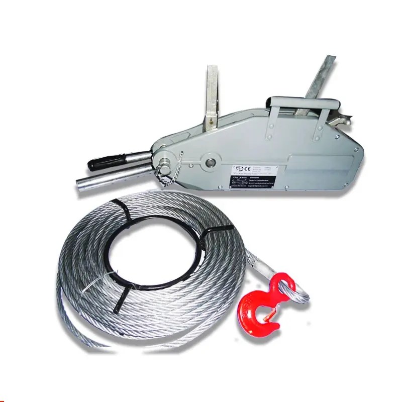 Wholesale Tirfor, Wire Rope Pulling Hoist, Aluminium Hand Winch 1.65.4