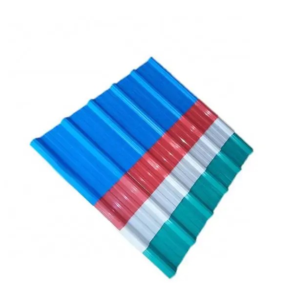 China PVC Trapezoidal Style Roof Synthetic Resin Sheet manufacturers