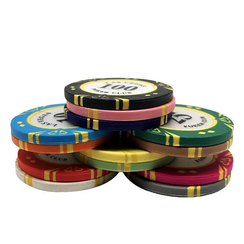China Las Vegas Clay Poker Chips Wholesale manufacturers and suppliers