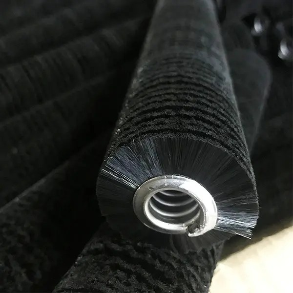 Brass Coated Spiral Coil Brush