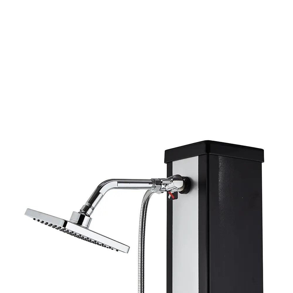 Best selling square camping solar shower