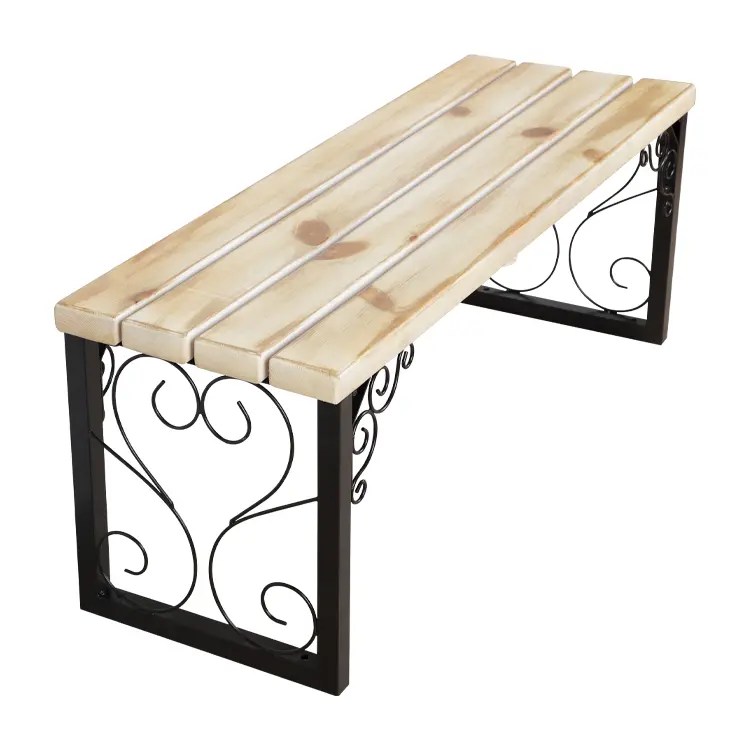 China Nature Wood Bench ( 4 slats) factory and suppliers Baby Furniture