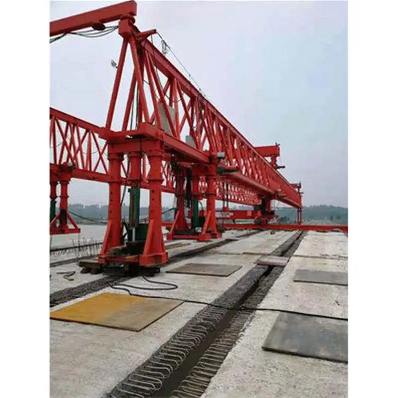 China Railway Bridge Concrete Girder launching gantry Erecting crane
