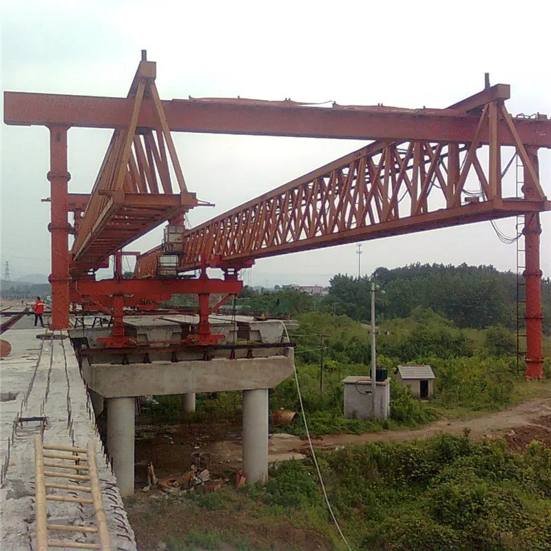 China Railway Bridge Concrete Girder launching gantry Erecting crane