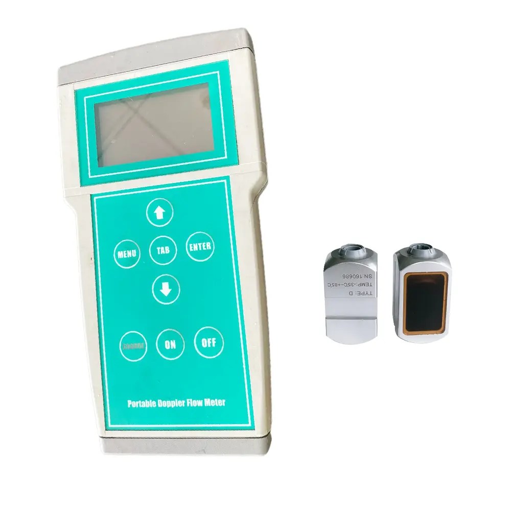 Best portable clampon ultrasonic flow meter for water waste and sewage