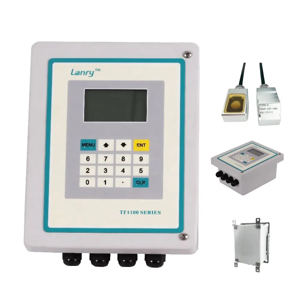 Best bidirectional flow velocity ultrasonic flow meter for chilled