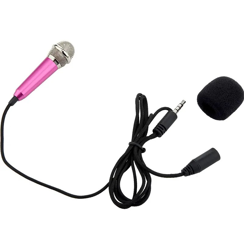 China Mini Microphone Portable Vocal Microphone Mini Karaoke Microphone