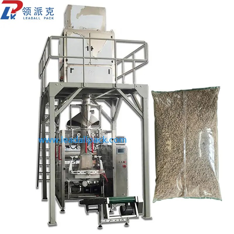 High Quality Automatic 15kg 25kg Wooden Pellet Bag Packaging Machine