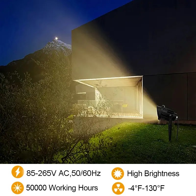 China LED High Voltage Landscape Lights Outdoor Waterproof Manufacturer