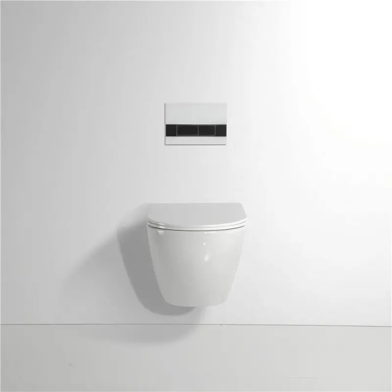 Wholesale Space saving Wall mounted toilet support vortex mute flush
