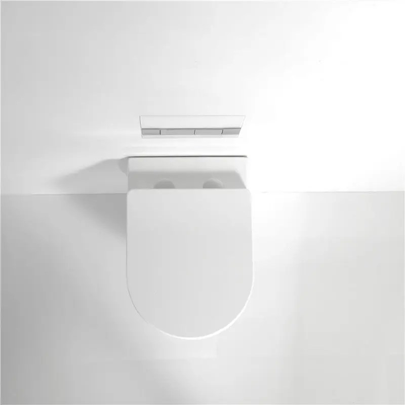 Wholesale Space saving Wall mounted toilet support vortex mute flush