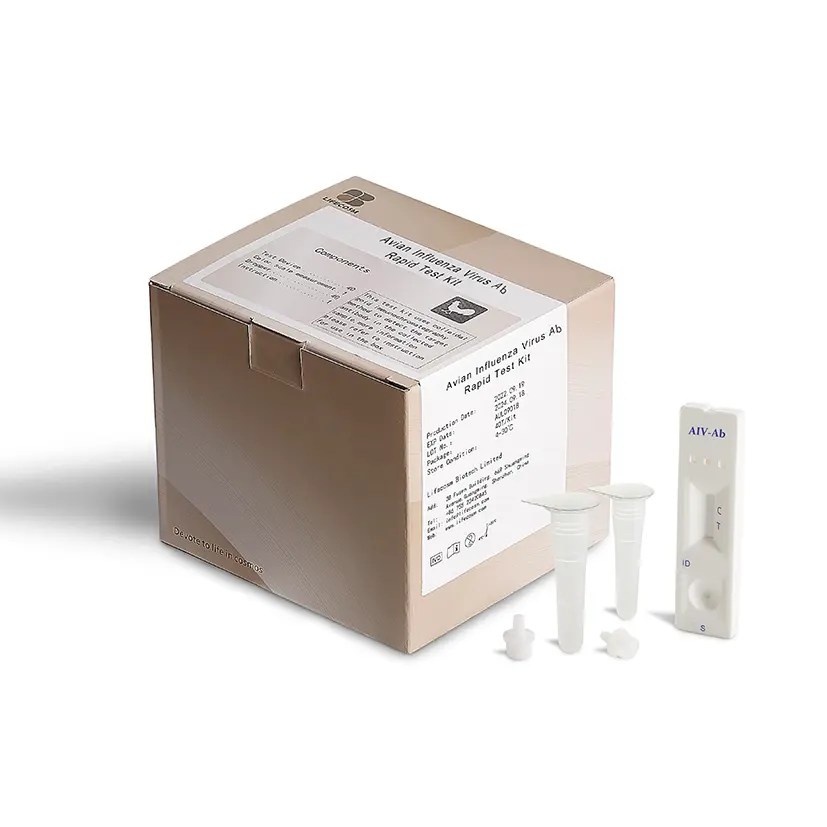 China Lifecosm Avian Influenza Virus Ab Rapid Test kit for veterinary diagnostic test