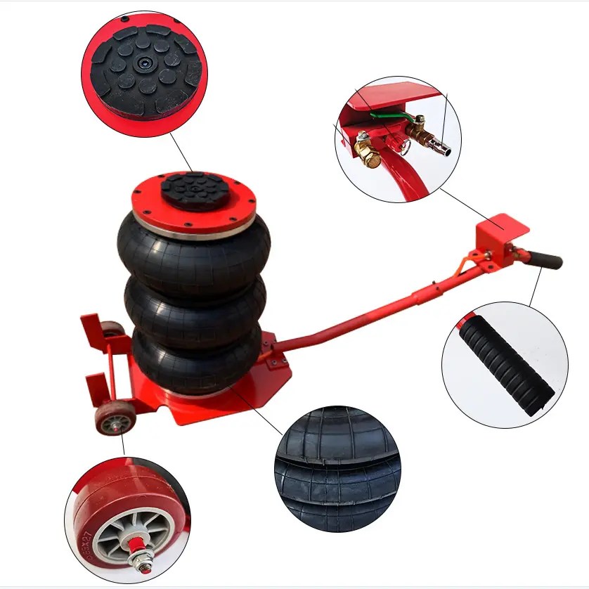 Wholesale 5 Ton Portable Pneumatic Air Bag Jack Lift Air Bag Car Jack