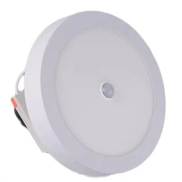 China 18W 24W Surface Mounted Round PIR Motion Sensor LED Panel Light