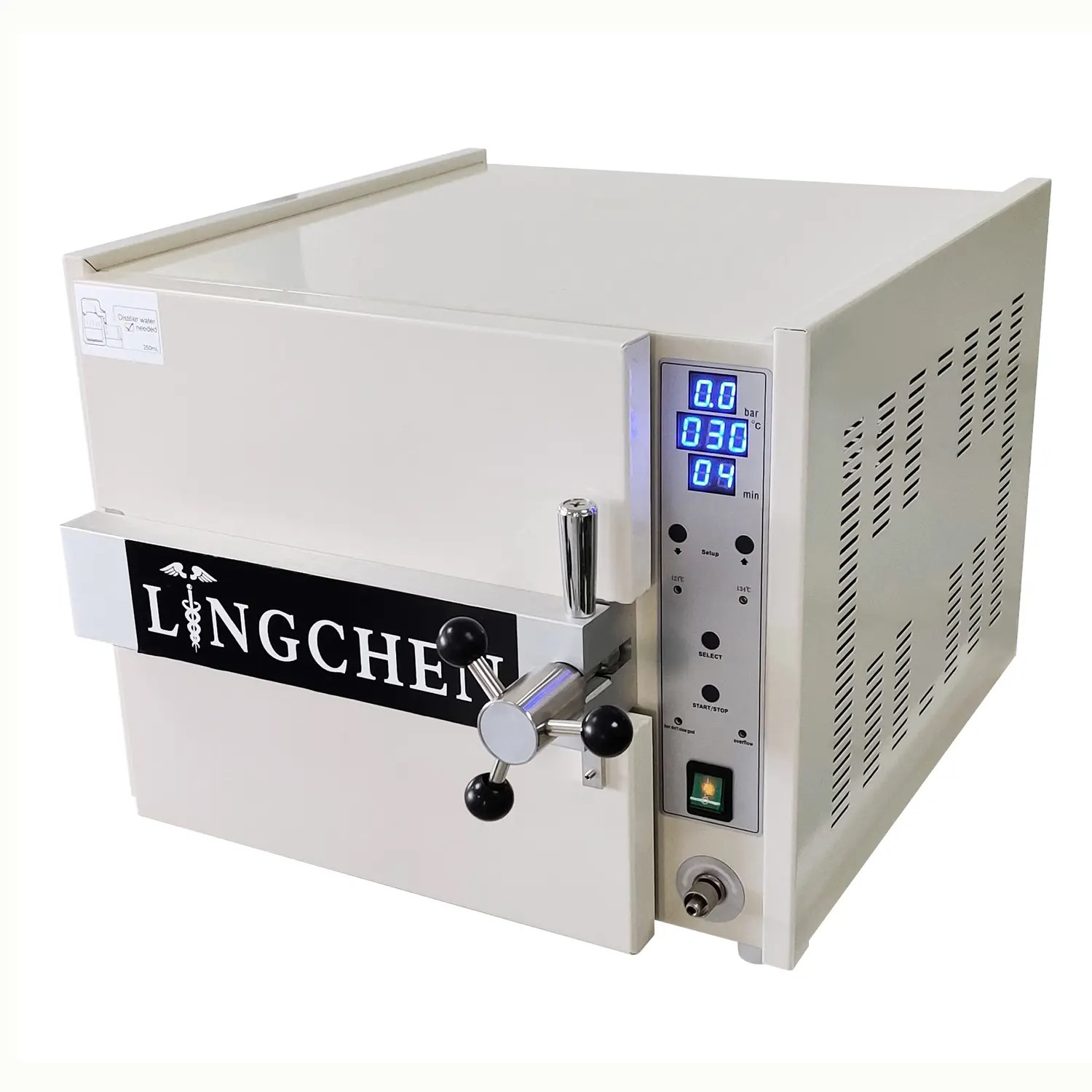 China Dental Autoclave TS18 Class B 22 Mins 18L Real Vacuum Manufacture and Factory Lingchen