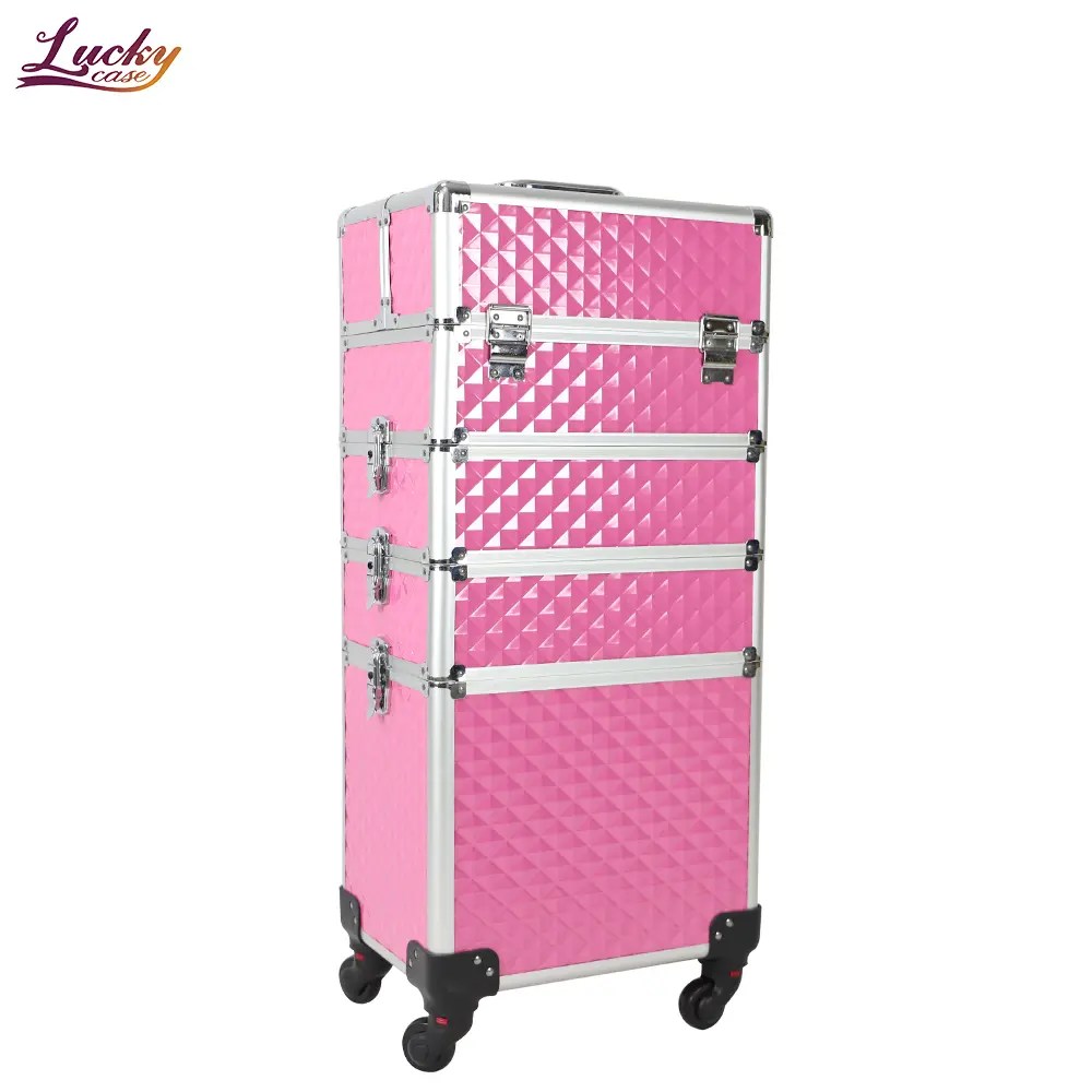China Makeup Vanity Trolley Manufacturer and Supplier, Factory Lucky Case